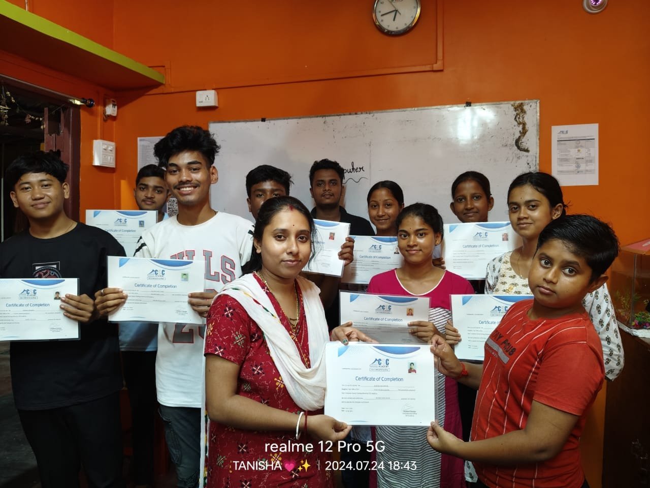 CERTIFICATE DISTRIBUTION